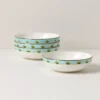 British Colonial Tradewinds Fruit Bowls, Set of 4