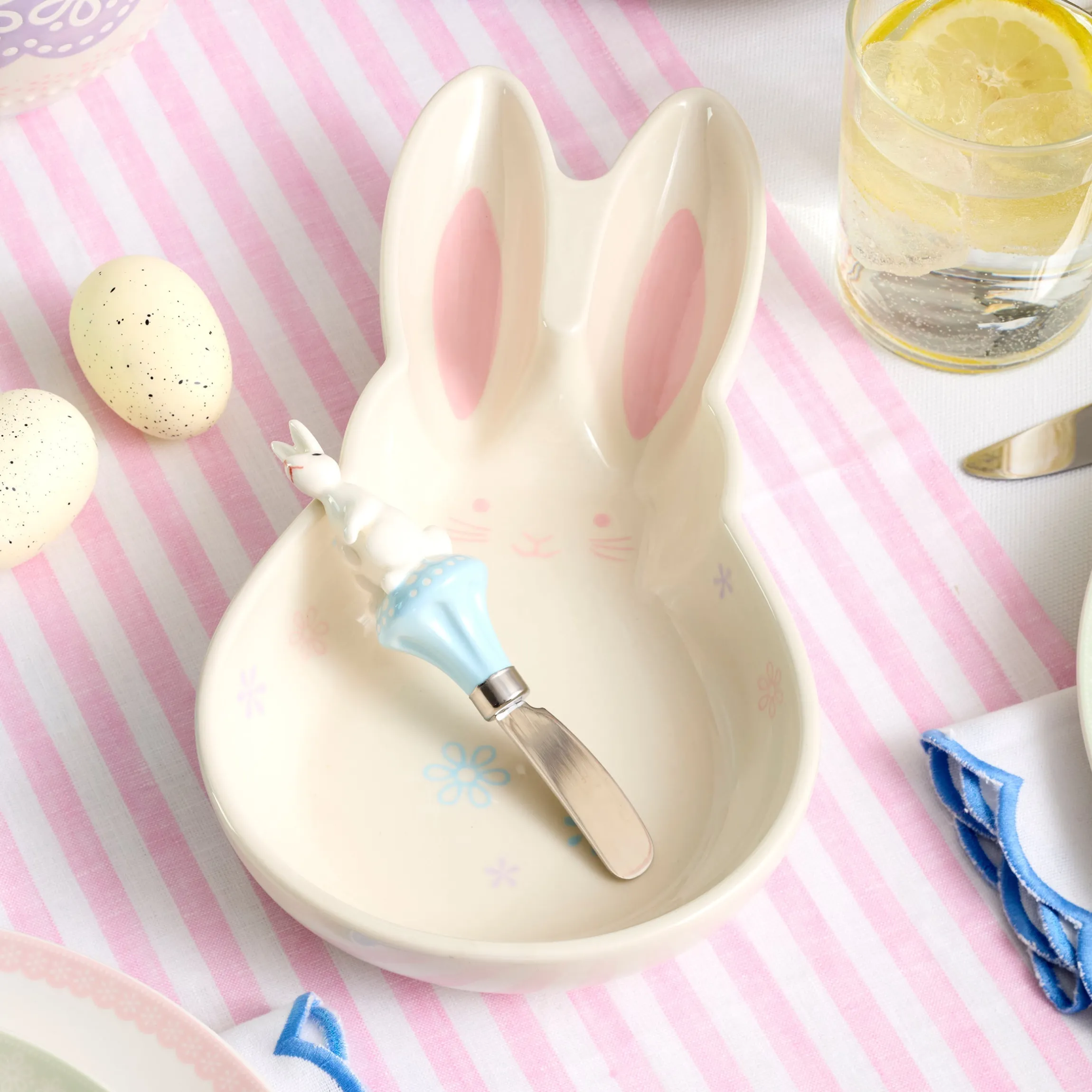 Bunny Hop Bunny Platter