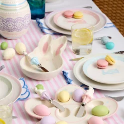 Bunny Hop Easter Egg Platter