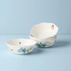 Butterfly Meadow All-Purpose Bowls, Set of 4