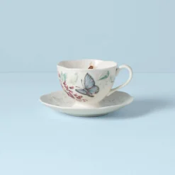 Butterfly Meadow Blue Cup & Saucer