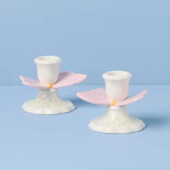 Butterfly Meadow Candlestick Holders, Set of 2