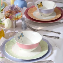 Butterfly Meadow Colors 18-Piece Dinnerware Set