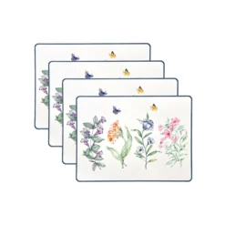Butterfly Meadow Corkback Placemats, Set of 4