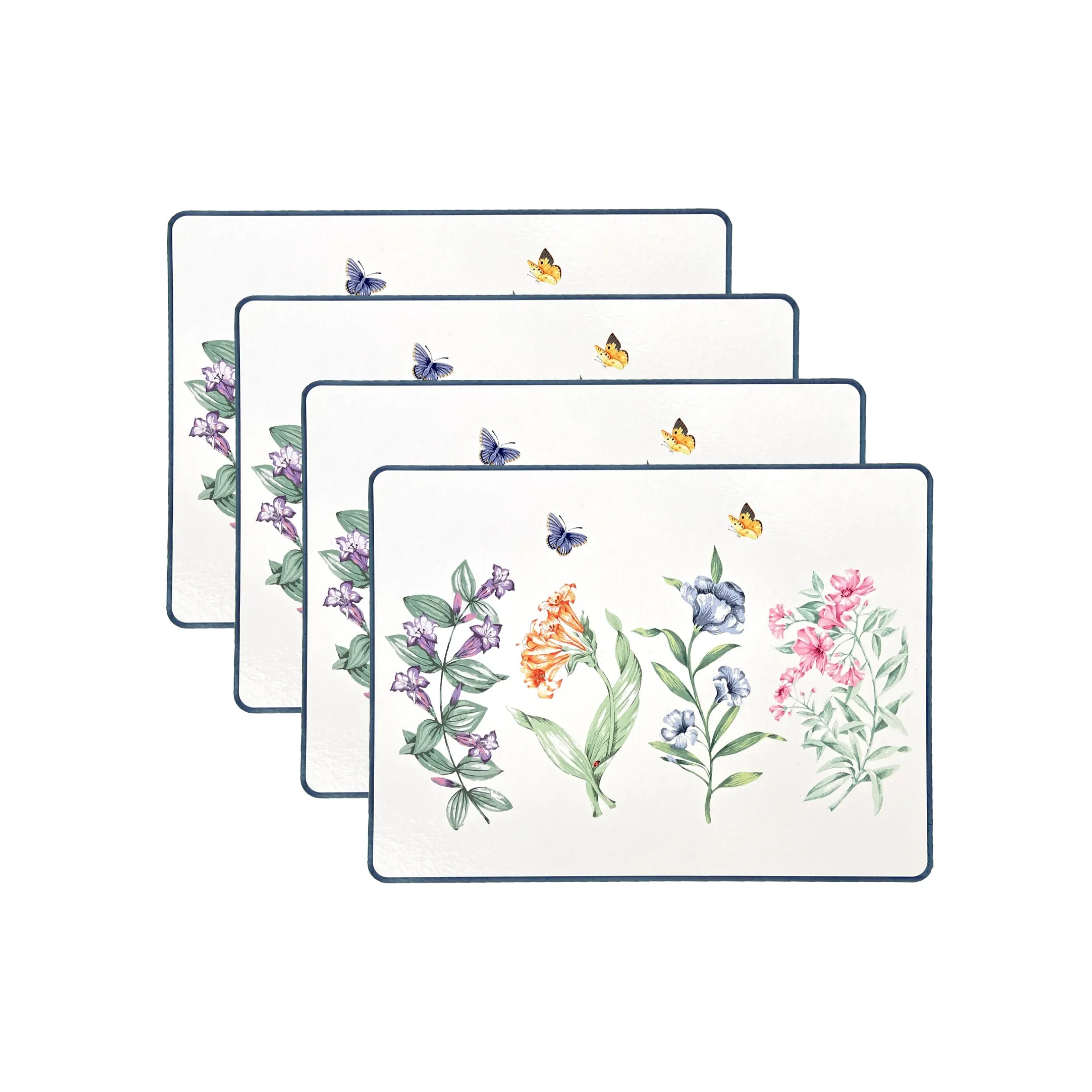 Butterfly Meadow Corkback Placemats, Set of 4