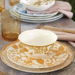 Butterfly Meadow Cottage Rice Bowls, Set of 4