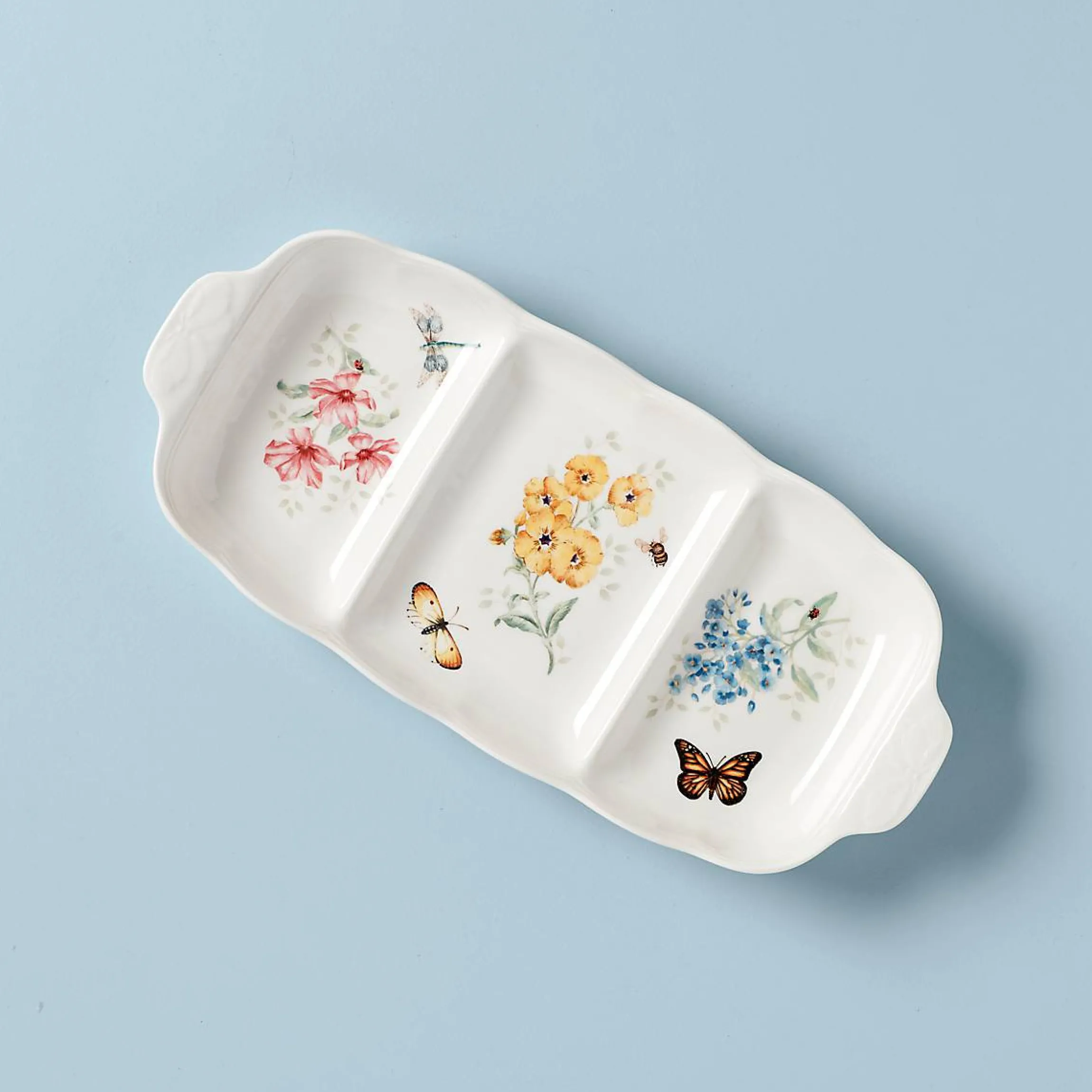 Butterfly Meadow Divided Serving Dish