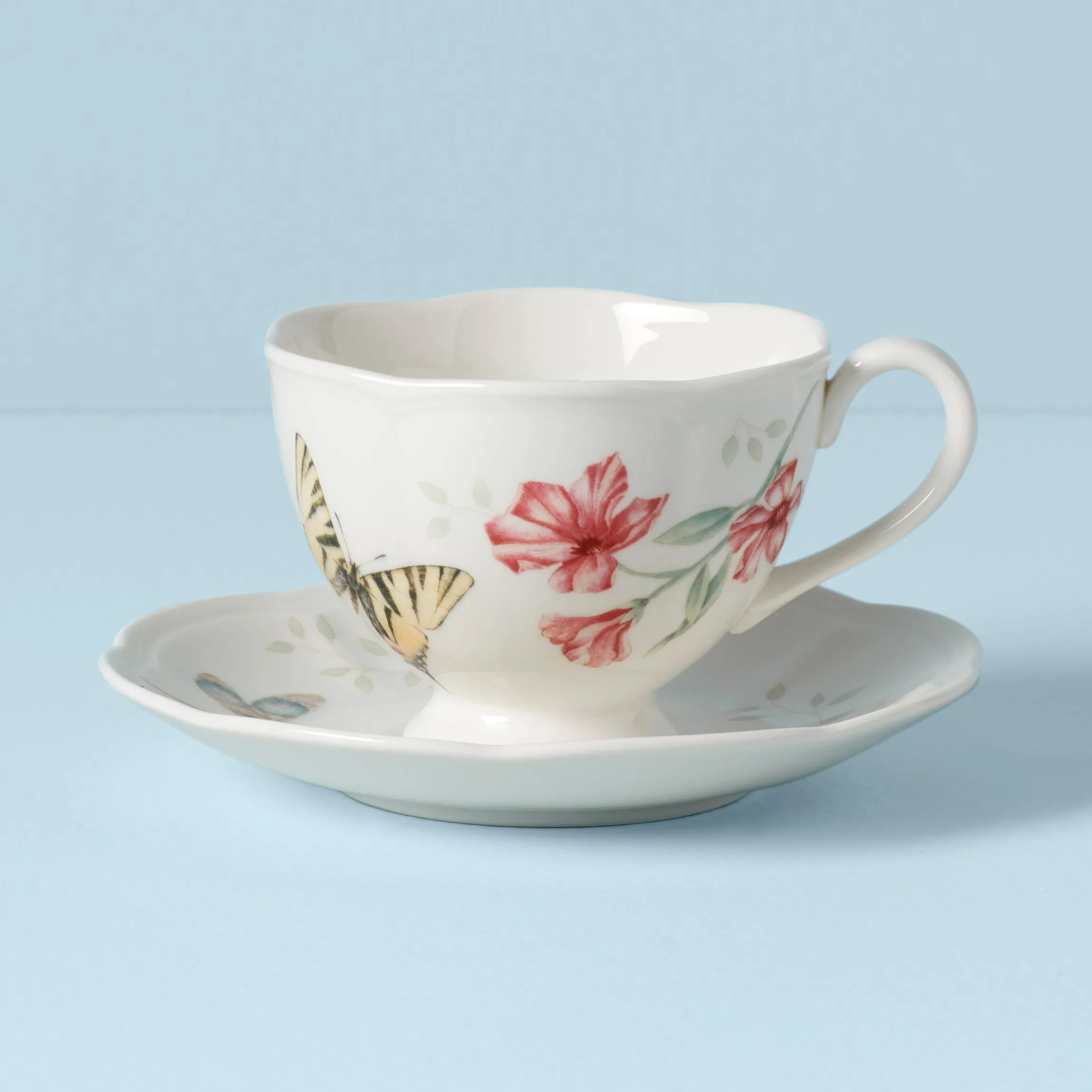 Butterfly Meadow Dragonfly Cup & Saucer