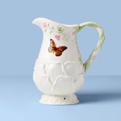 Butterfly Meadow Floral Pitcher