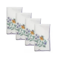 Butterfly Meadow Flutter Dinner Napkins, Set of 4