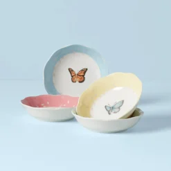 Butterfly Meadow Fruit Bowls, Set 4