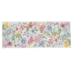 Butterfly Meadow Garden Embroidered Centerpiece Table Runner