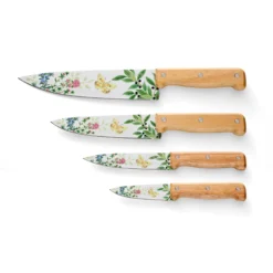 Butterfly Meadow Herbs 4-Piece Cutlery Set