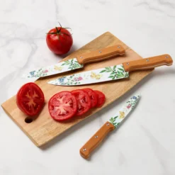 Butterfly Meadow Herbs 4-Piece Cutlery Set