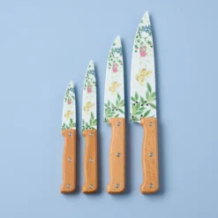 Butterfly Meadow Herbs 4-Piece Cutlery Set