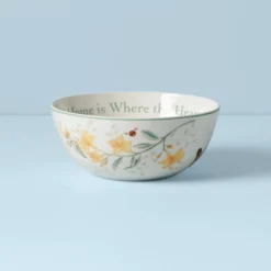 Butterfly Meadow "Home is Where The Heart is" Bowl