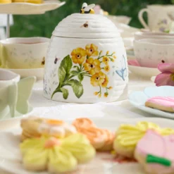 Butterfly Meadow Honeycomb Candy Jar