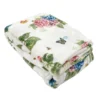 Butterfly Meadow Hydrangea Throw Blanket