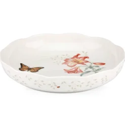 Butterfly Meadow Low Serving Bowl