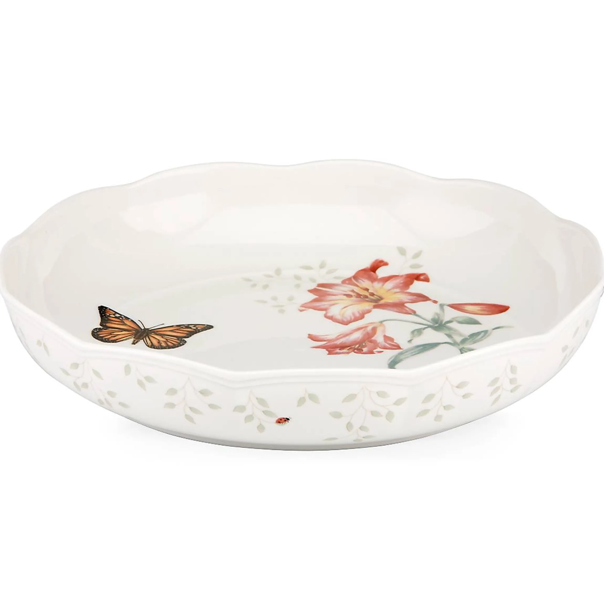 Butterfly Meadow Low Serving Bowl