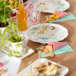 Butterfly Meadow Melamine Dinner Plates, Set of 4