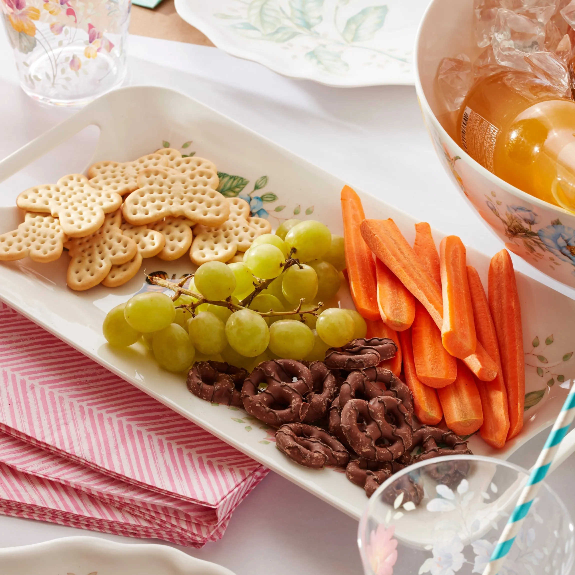 Butterfly Meadow Melamine Hors d'Oeuvres Tray