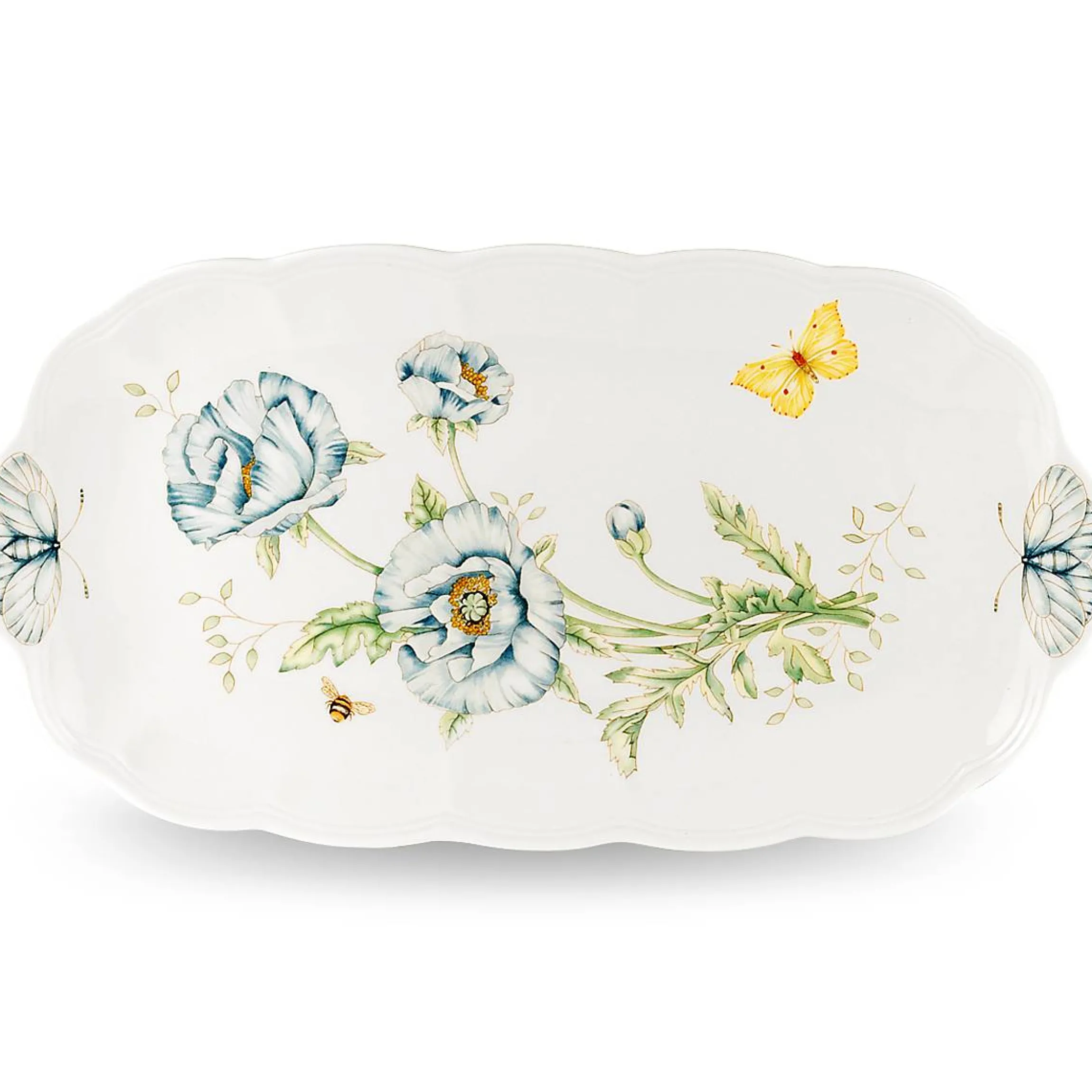 Butterfly Meadow Oblong Sandwich Tray