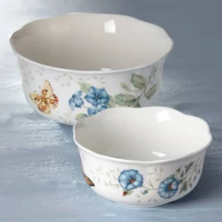 Butterfly Meadow 2-Piece Bowl Set