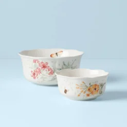 Butterfly Meadow 2-Piece Bowl Set