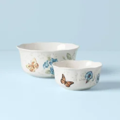 Butterfly Meadow 2-Piece Bowl Set