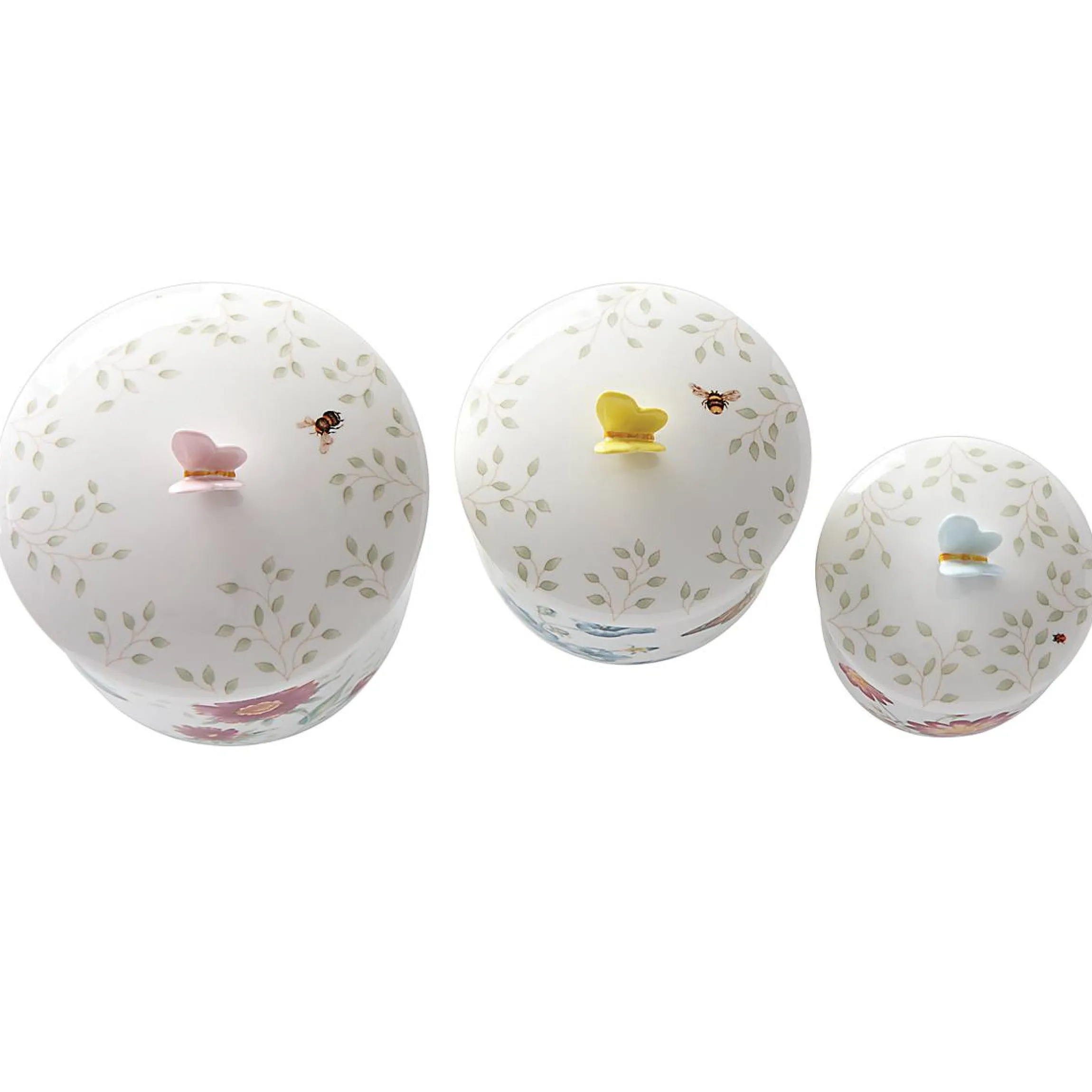 Butterfly Meadow 3-Piece Canister Set