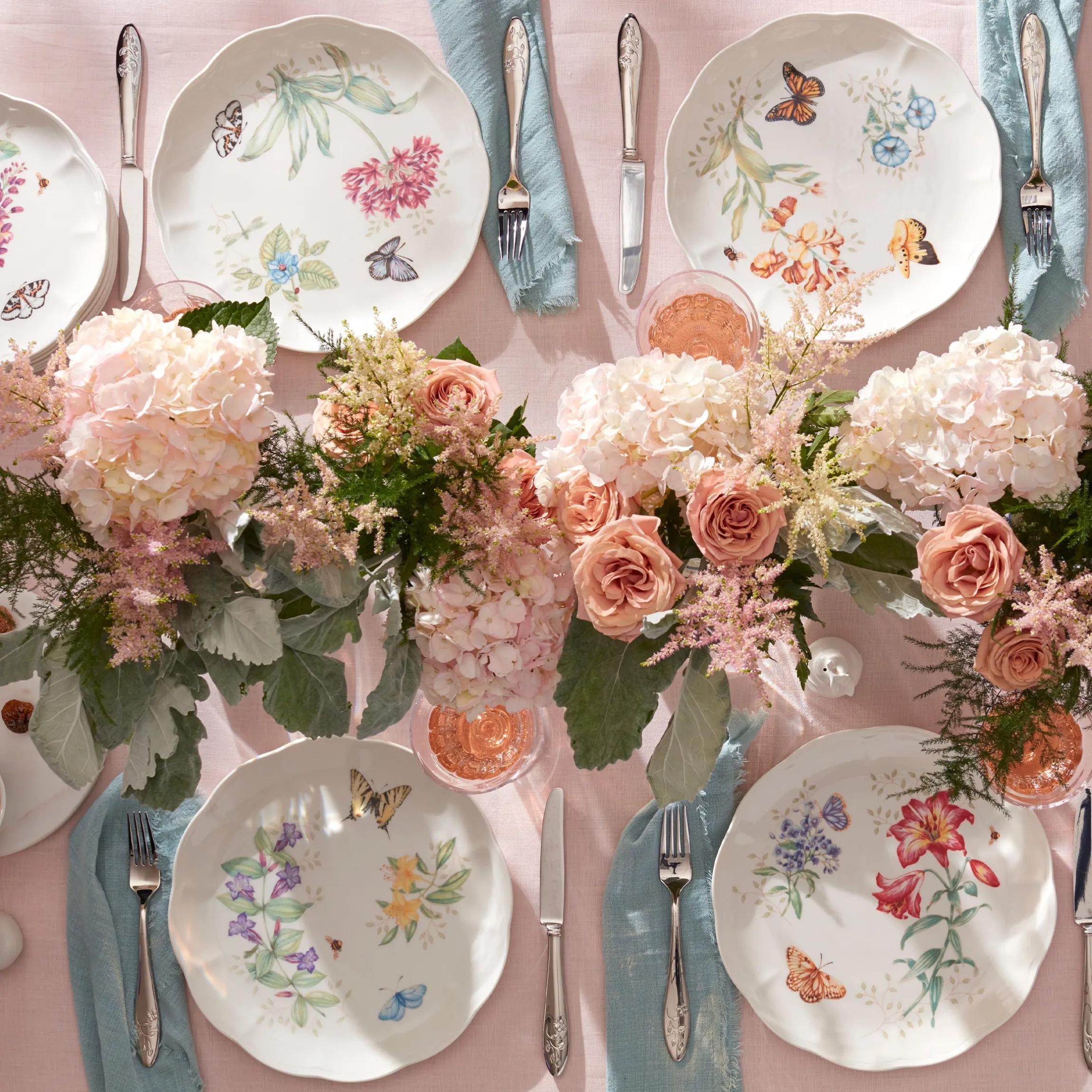 Butterfly Meadow 18-Piece Dinnerware Set