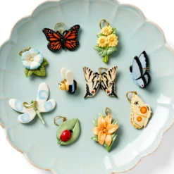 Butterfly Meadow 10-Piece Mini Ornament Set