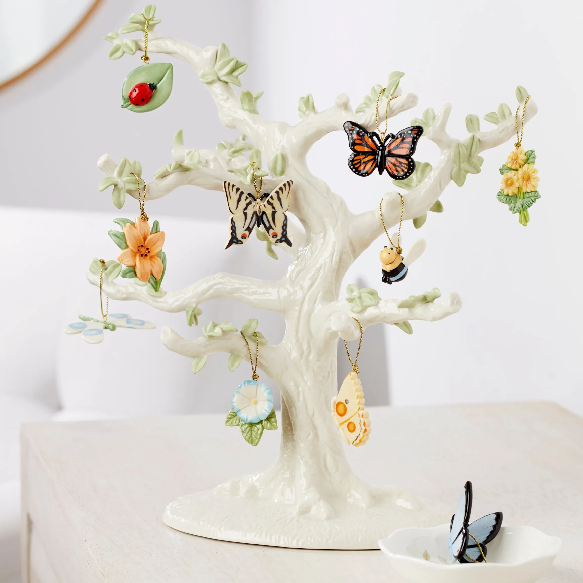 Butterfly Meadow 10-Piece Mini Ornament Set