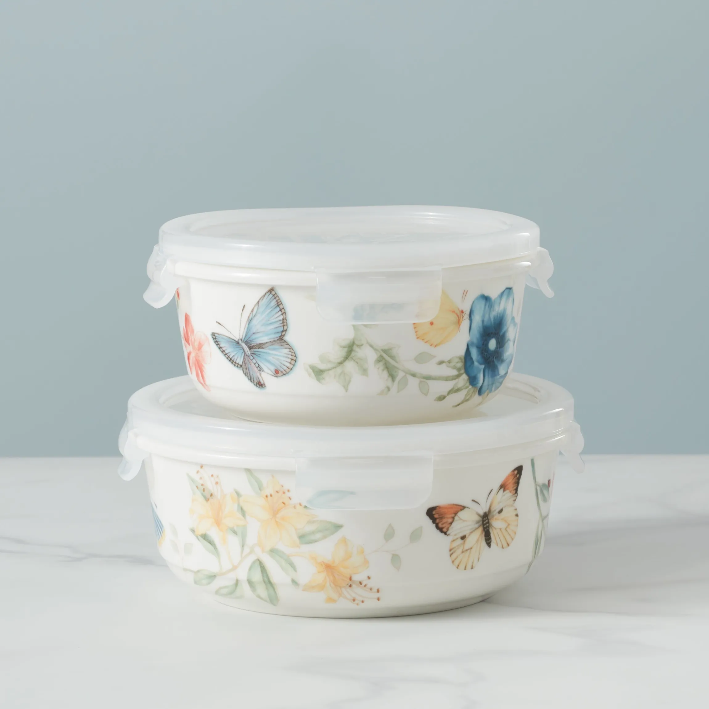 Butterfly Meadow Small Round Container