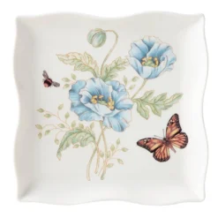 Butterfly Meadow Square Dish