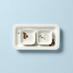 Butterfly Meadow Sushi Plate & Bowls