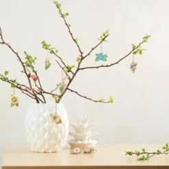 Celebrate Flowers 10-Piece Mini Ornament Set