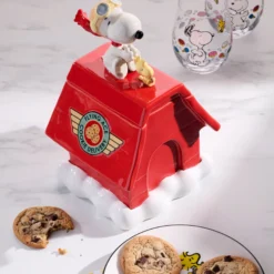 Chef Snoopy Figural Cookie Jar