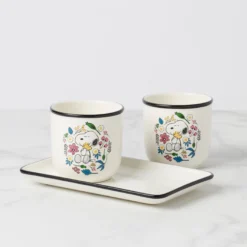 Chef Snoopy Herb Pots - Set Of 2