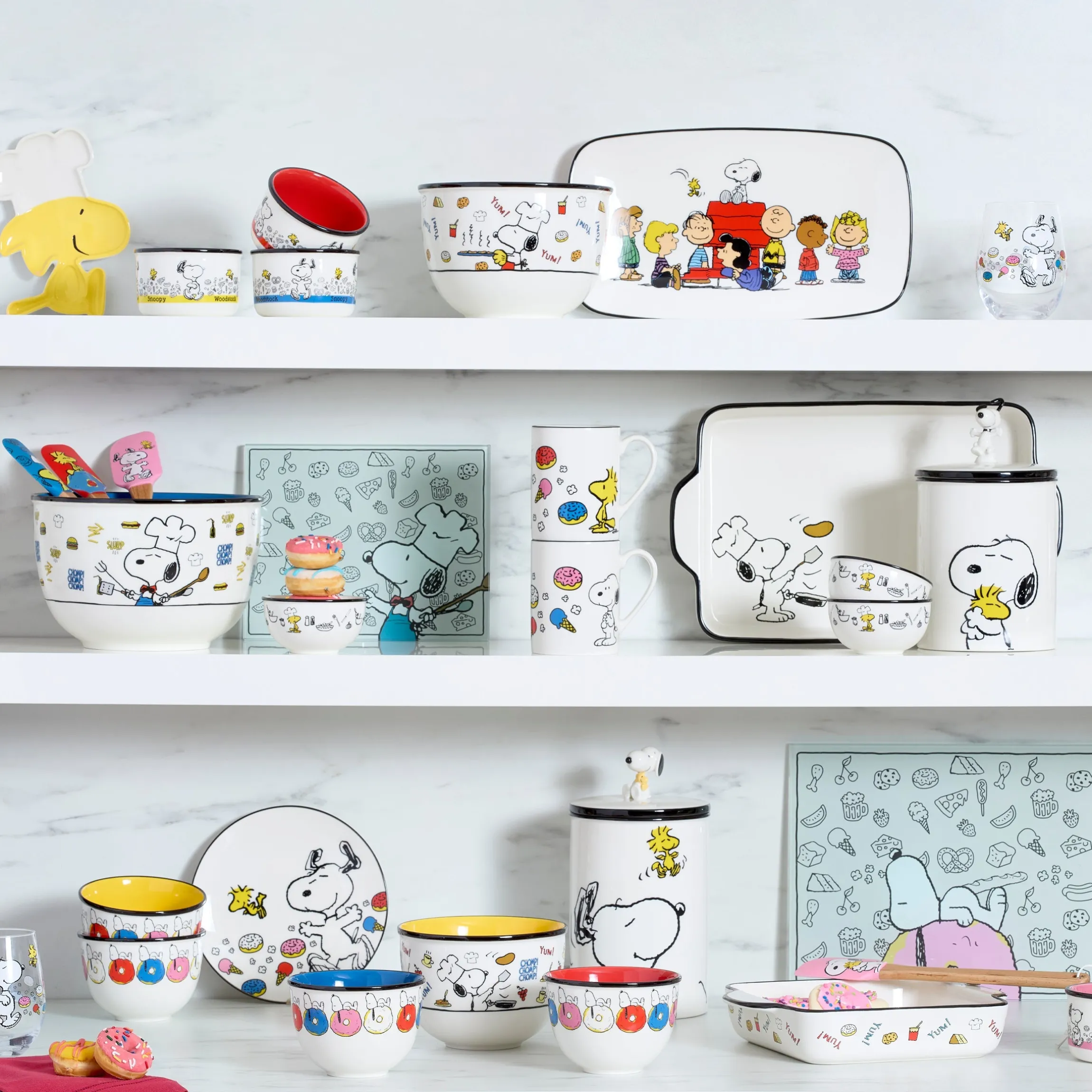 Chef Snoopy Hors d'Oeuvres Tray