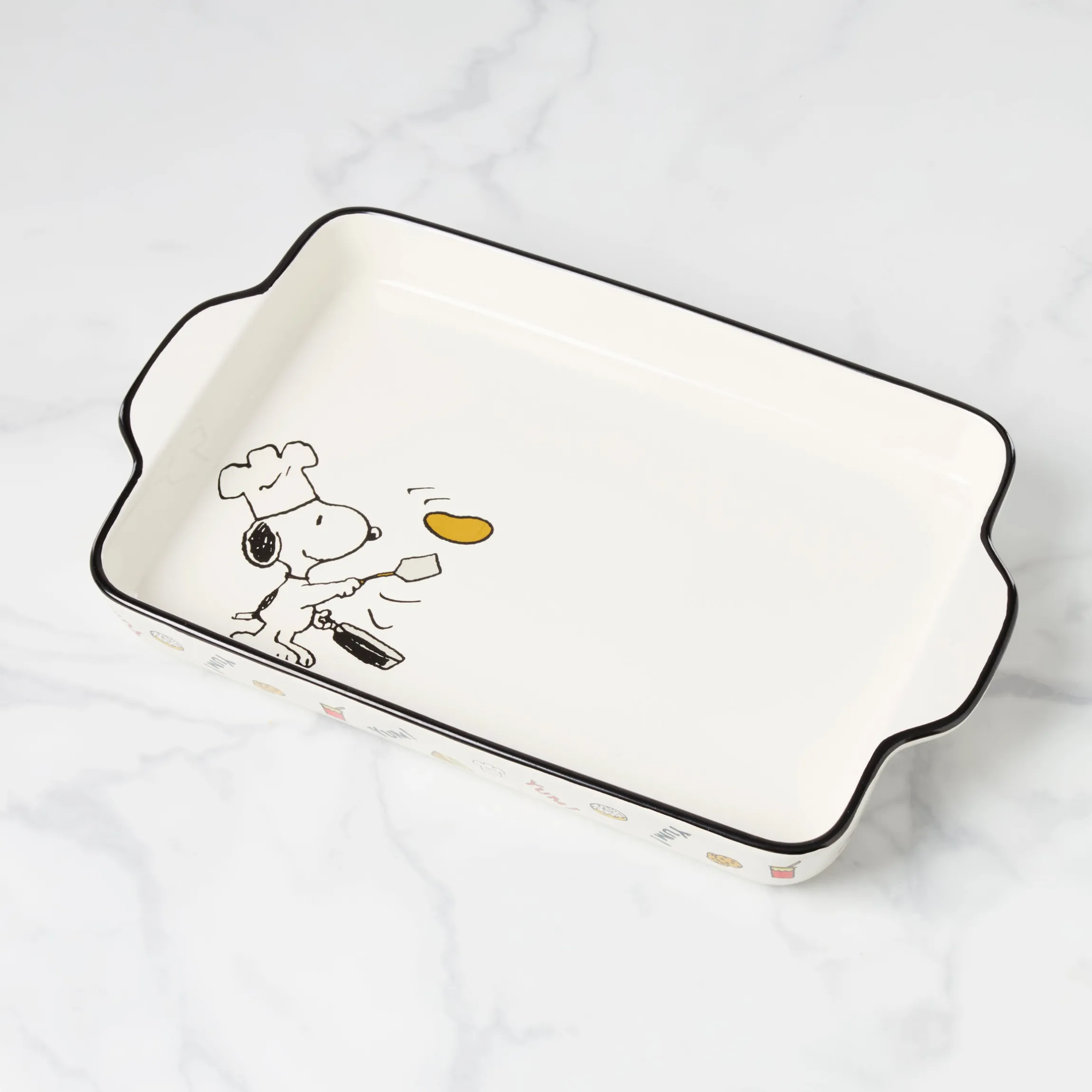 Chef Snoopy Rectangular Baker