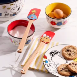 Chef Snoopy Red Spatulas, Set of 2