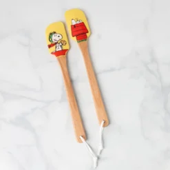 Chef Snoopy Yellow Spatulas, Set of 2