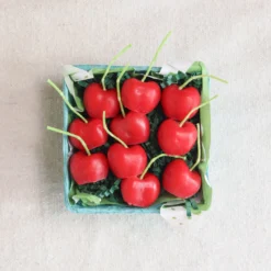 Cherry Beeswax Birthday Candles