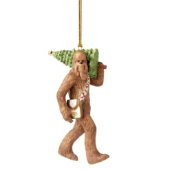 Chewbacca with Christmas Tree Ornament