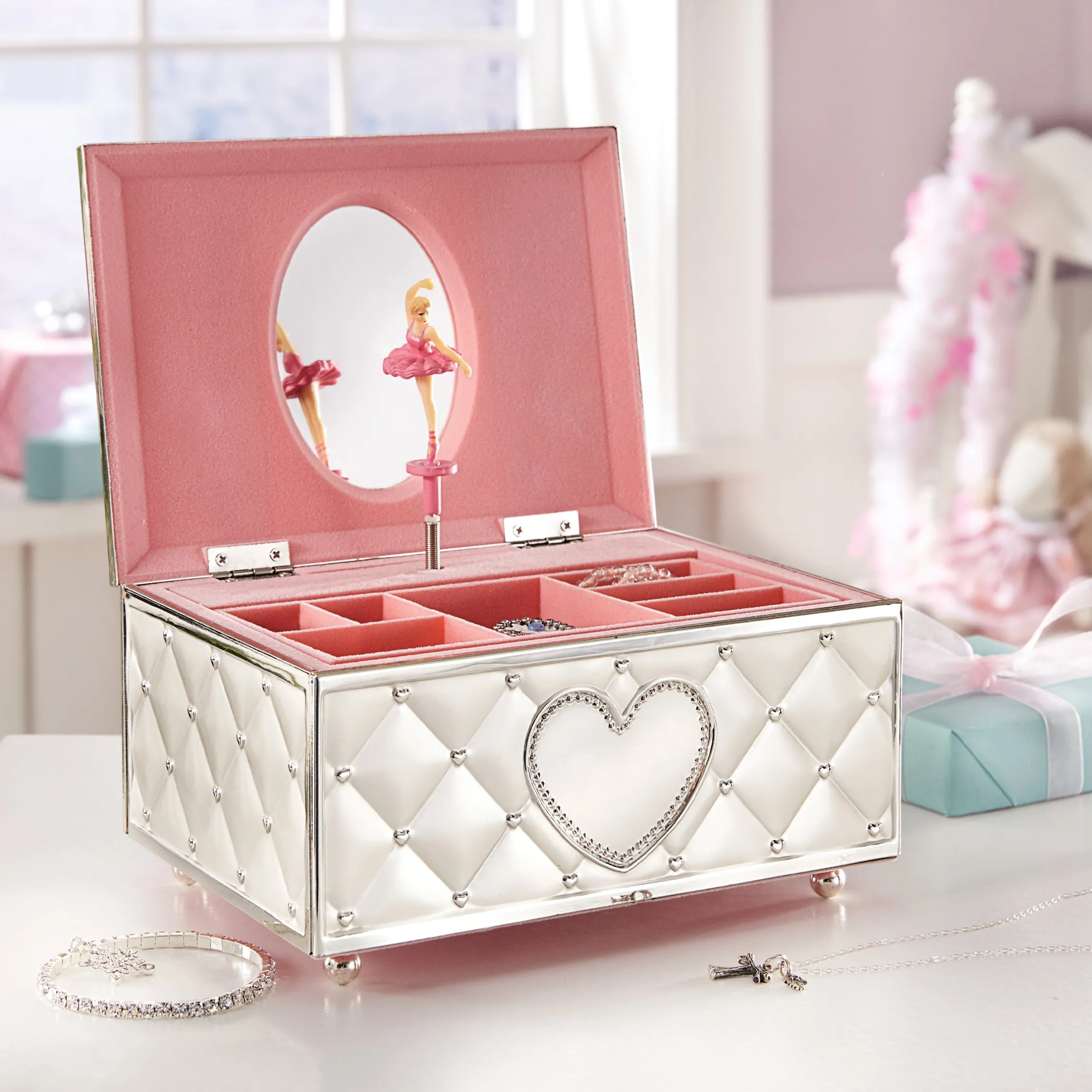 Childhood Memories Musical Ballerina Jewelry Box