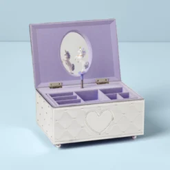 Childhood Memories Unicorn Music Jewelry Box