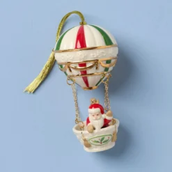Christmas Hot Air Balloon Ornament