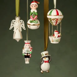 Christmas Hot Air Balloon Ornament